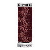 Нитки вышивальные из вискозы Gutermann Rayon №40 200м Цвет 1215